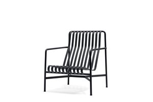 HAY - HAVE-LOUNGESTOL - PALISSADE LOUNGE CHAIR HIGH - ANTHRACITE